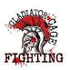 Gladiator Cage Fighting logo